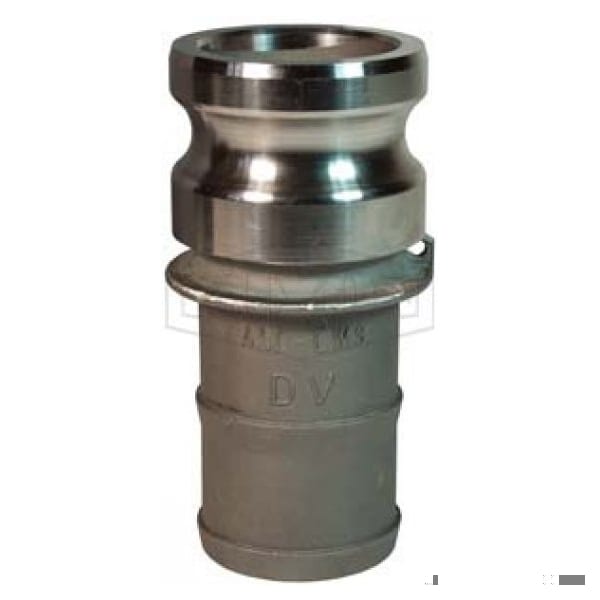 Type E Cam and Groove Adapter, 1 in, Male Adapter x Hose Shank, Hastelloy CW12MW, Domestic